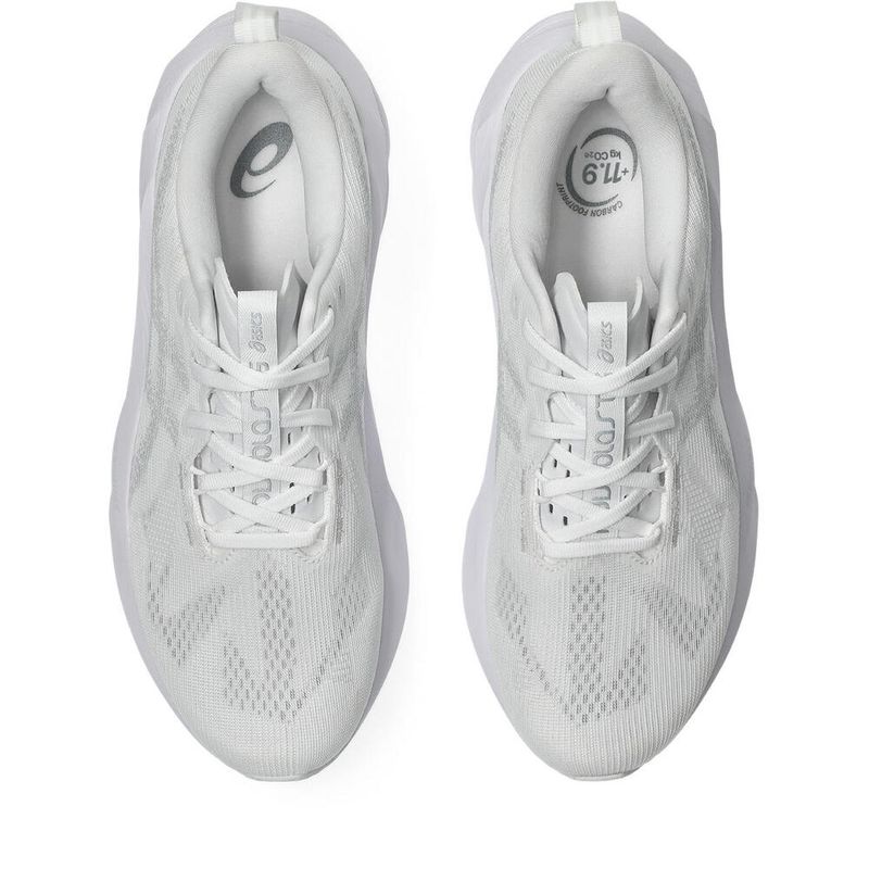 Zapatillas ASICS Novablast 5 White/Piedmont Grey Hombre - 4