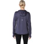 Polo ASICS Road Winter Ls Hoodie Indigo Fog Mujer - 1