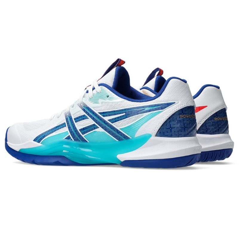 Zapatillas ASICS Powerbreak Ff White/Asics Blue Hombre - 4