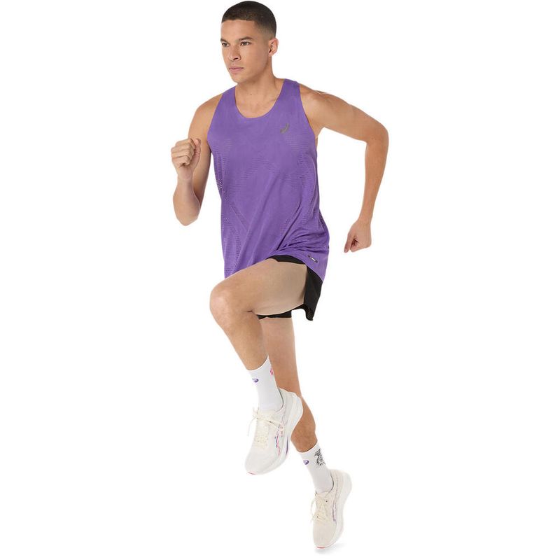 Bividi ASICS Metarun Tank Edo Purple Hombre - 5