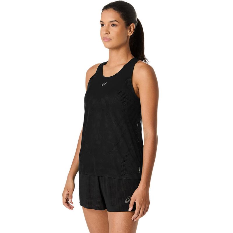 Bividi ASICS Metarun Tank Performance Black Mujer - 2