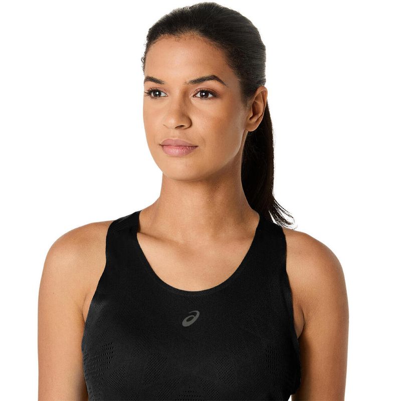 Bividi ASICS Metarun Tank Performance Black Mujer - 3