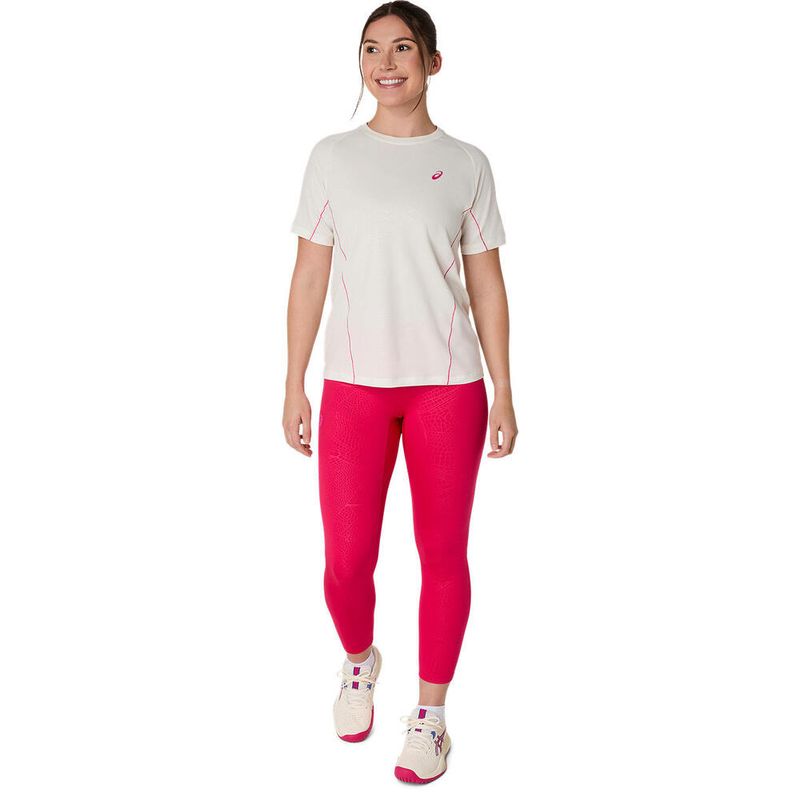 Polo ASICS Game All Over Print Ss Top Mujer - 5