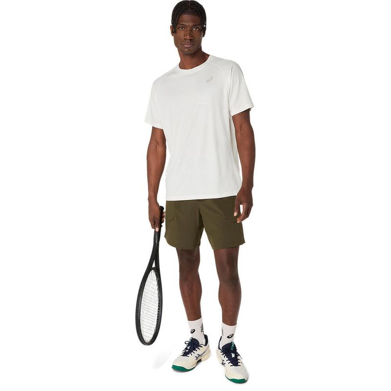 Polo ASICS Game All Over Print Ss Top Hombre - 4