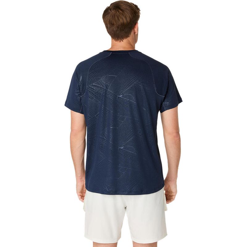Polo ASICS Game All Over Print Ss Top Hombre - 1