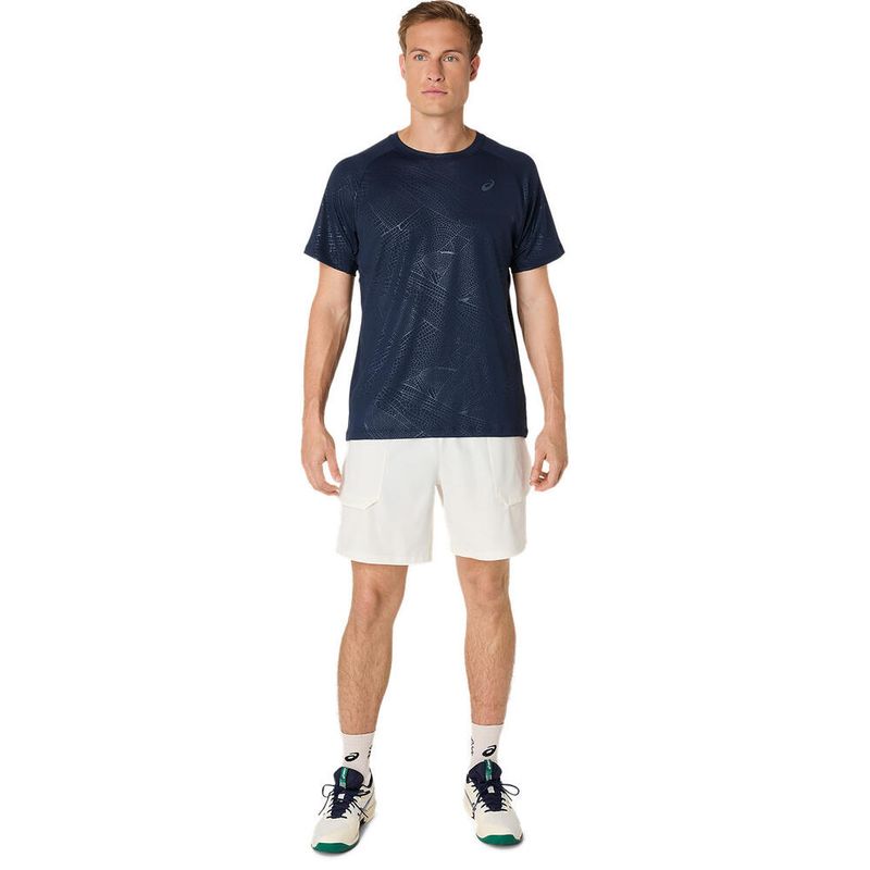 Polo ASICS Game All Over Print Ss Top Hombre - 4