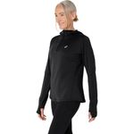 Polera ASICS Road Winter Ls Hoodie Performance Black Mujer - 5