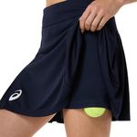 Falda ASICS Match Skort Midnight Mujer - 3