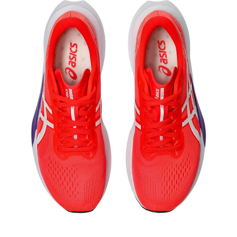 Zapatillas ASICS Magic Speed 4 Flash Red/White Mujer - 4