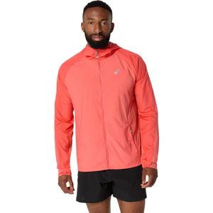 Casaca ASICS Road Packable Jacket Coral Reef Hombre