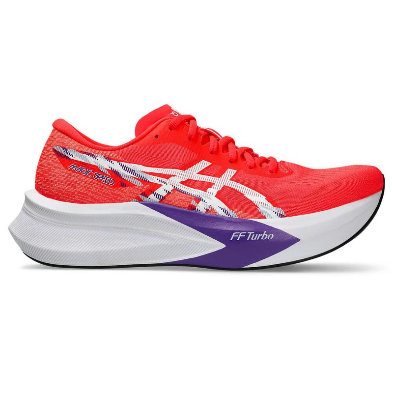 Zapatillas ASICS Magic Speed 4 Flash Red/White Hombre - 0