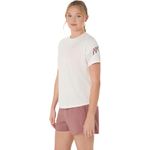 Polo ASICS Asics Icon SS Top Cream Mujer - 1
