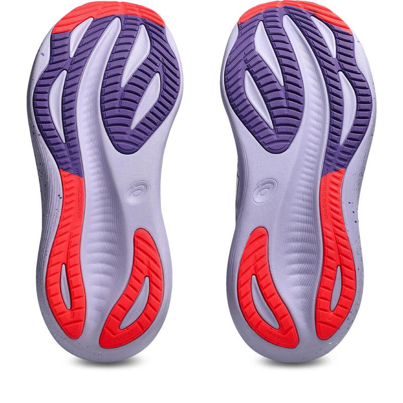 Zapatillas ASICS GEL-Nimbus 27 Tokyo Cream/Edo Purple Mujer - 5