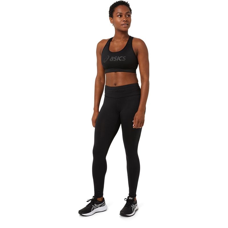 Top ASICS Padded Bra Black Mujer - 3