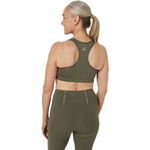 Top ASICS Padded Bra Mantle Green/Olive Grey Mujer - 1