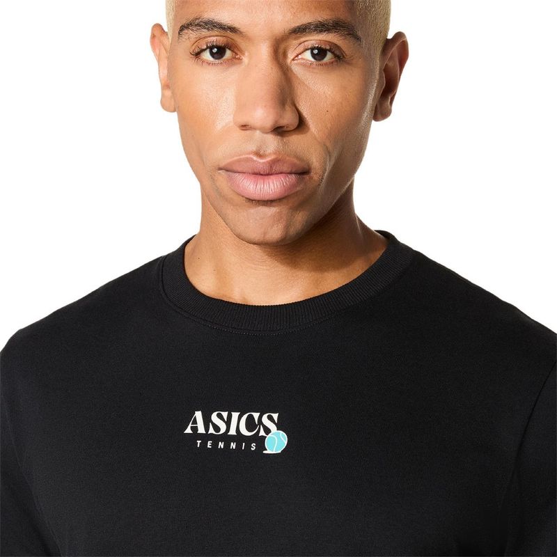 Polo ASICS Game Seasonal Performance Black Hombre - 5