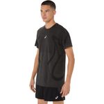 Polo ASICS Road Seamless Top Performance Black Hombre - 1