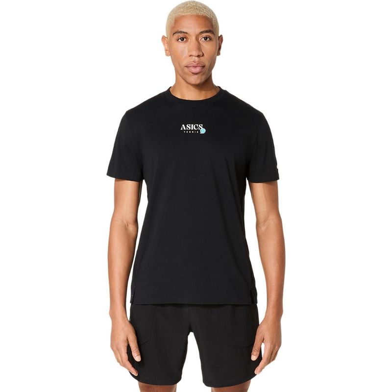 Polo ASICS Game Seasonal Performance Black Hombre - 0