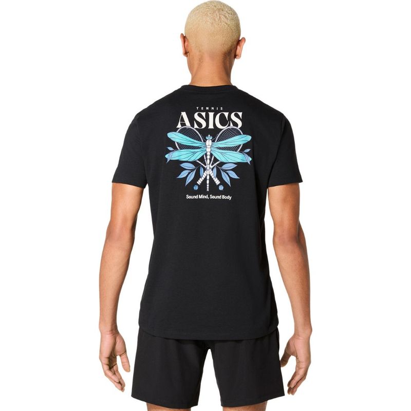 Polo ASICS Game Seasonal Performance Black Hombre - 3