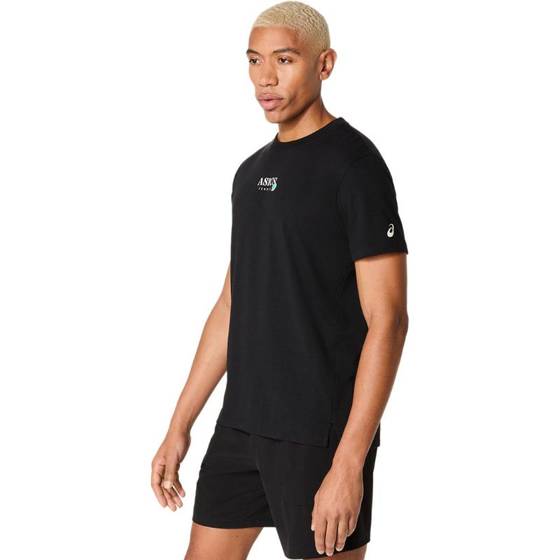 Polo ASICS Game Seasonal Performance Black Hombre - 4