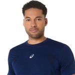 Polo ASICS Road Seamless Top Midnight Hombre - 1