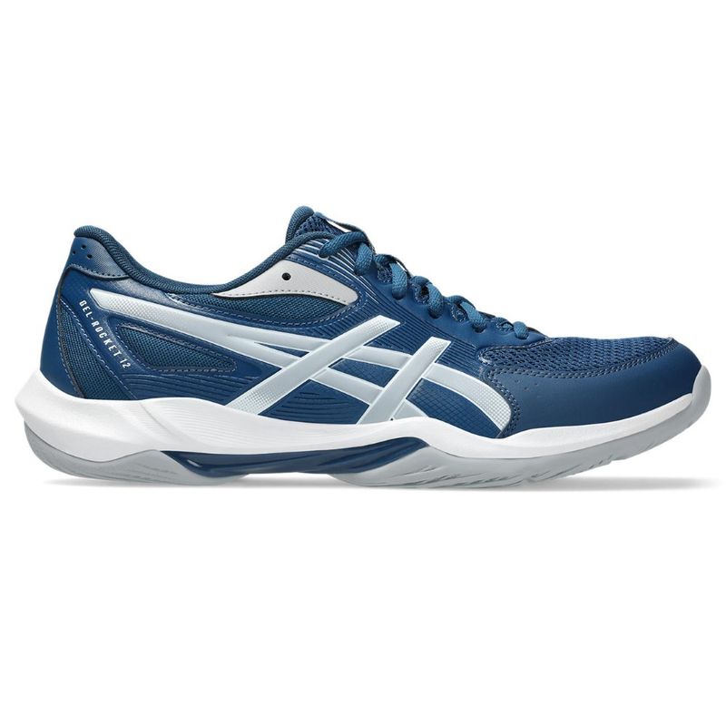 Zapatillas ASICS GEL-Rocket 12 Mako Blue/Piedmont Grey Hombre - 0