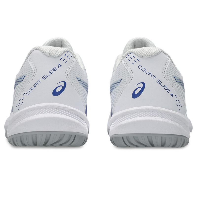 Zapatillas ASICS Court Slide 4 White/Dark Cobalt Hombre - 4