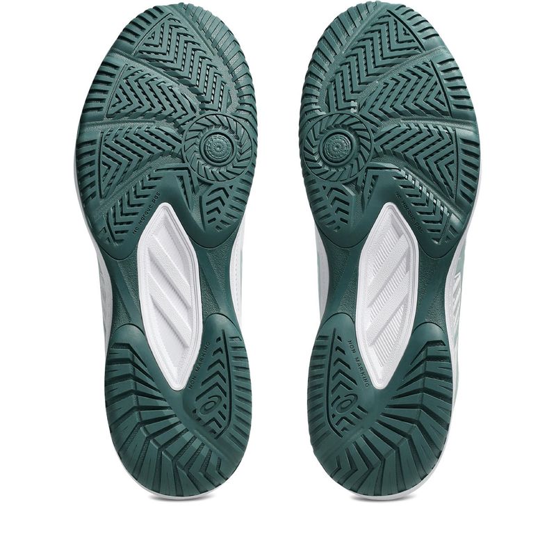 Zapatillas ASICS Court Slide 4 White/Cold Moss Hombre - 5