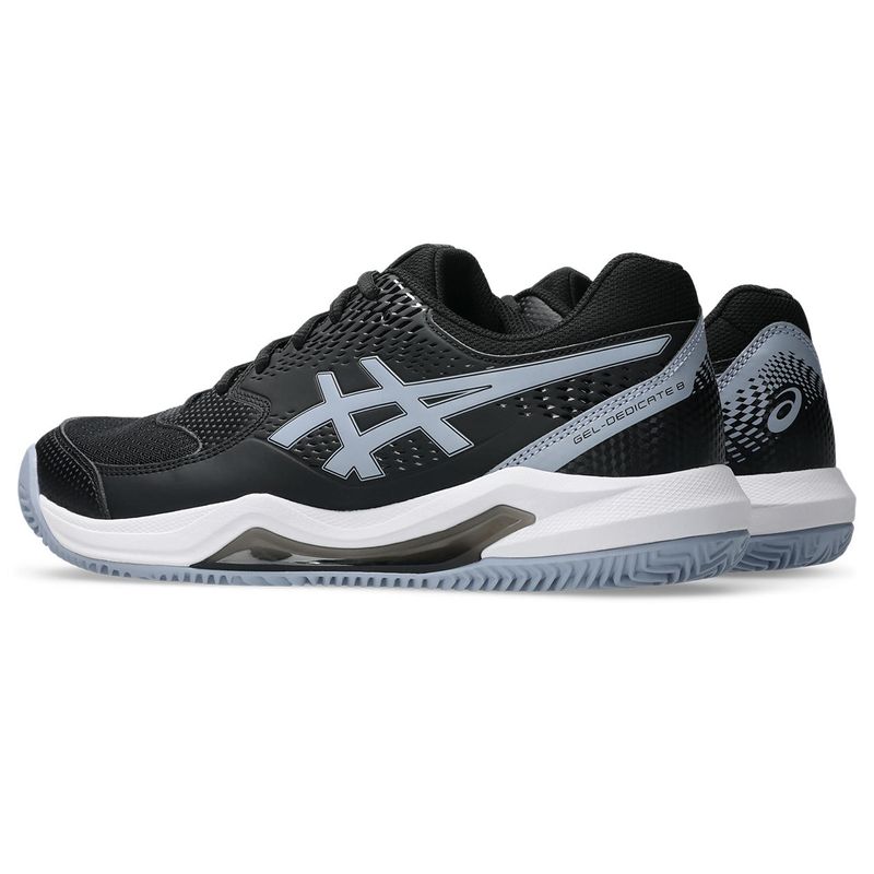 Zapatillas ASICS Gel-Dedicate 8 Black/Grey Blue Hombre - 4