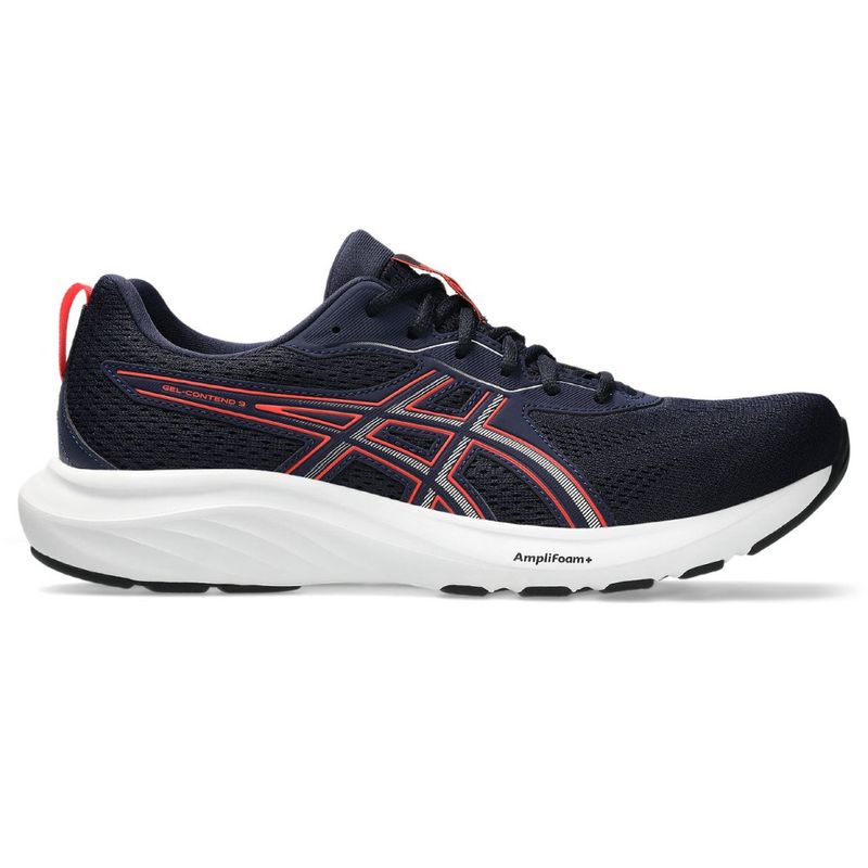 Zapatillas ASICS GEL-Contend 9 Midnight/Flash Red Hombre - 0