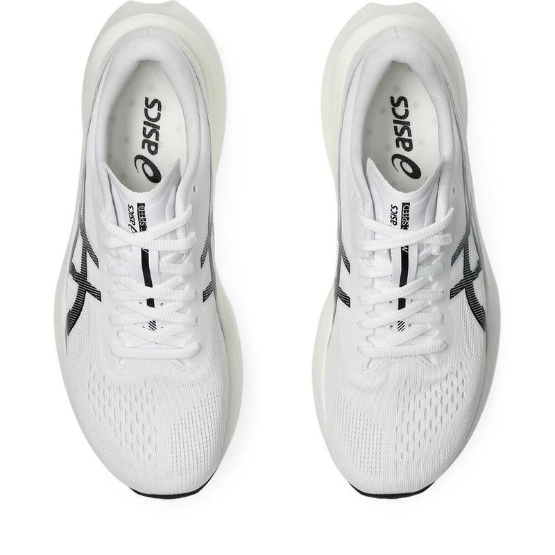 Zapatillas ASICS Magic Speed 4 White/Black Mujer - 3