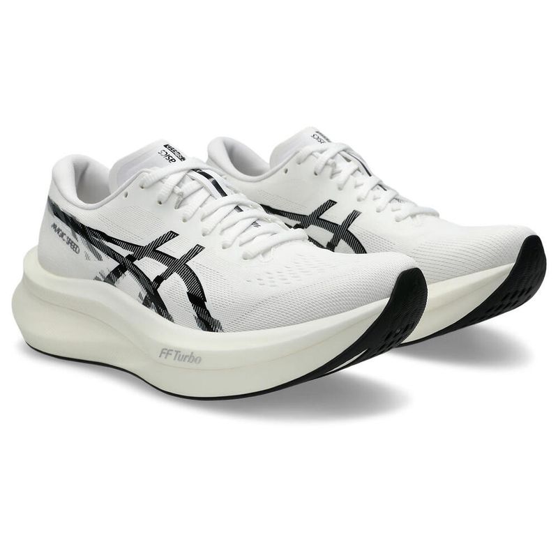 Zapatillas ASICS Magic Speed 4 White/Black Mujer - 2