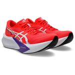 Zapatillas ASICS Magic Speed 4 Flash Red/White Mujer - 2