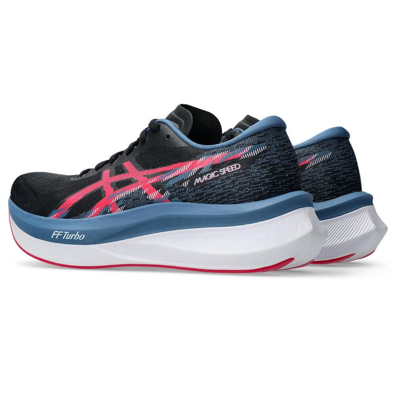 Zapatillas ASICS Magic Speed 4 Black/Winter Sea Mujer - 3