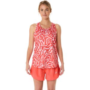 Bividi ASICS Road All Over Print Tank Coral Reef/Light Ube Mujer
