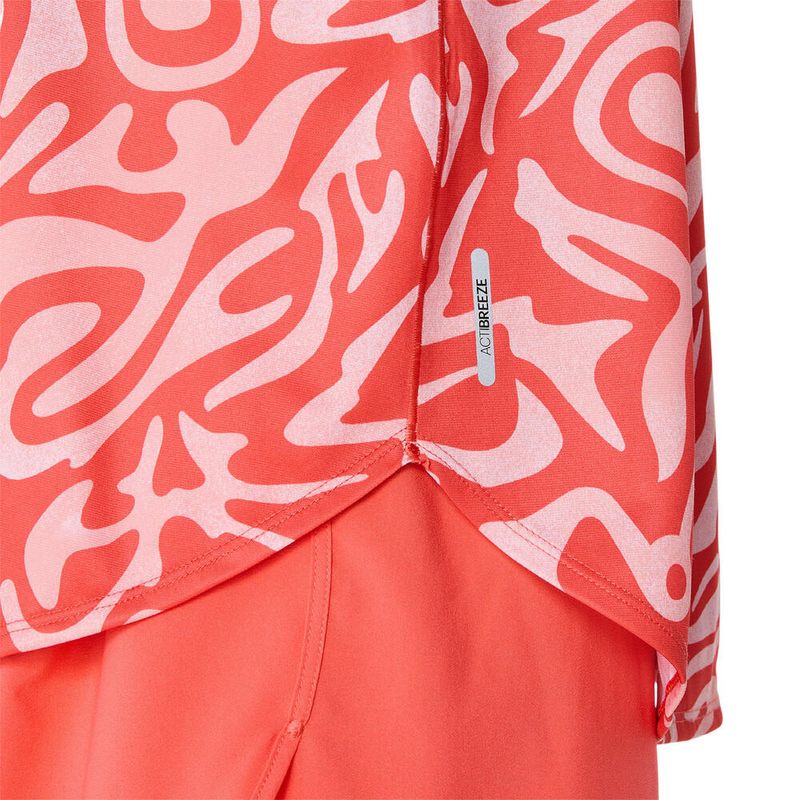 Bividi ASICS Road All Over Print Tank Coral Reef/Light Ube Mujer - 3