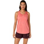 Bividi ASICS Road All Over Print Tank Dark Pink Clay Mujer - 0