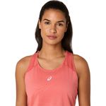 Bividi ASICS Road All Over Print Tank Dark Pink Clay Mujer - 3