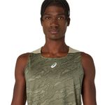 Bividi ASICS Fujitrail Singlet Mantle Green/Khaki Hombre - 3
