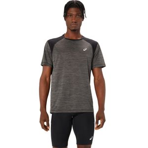 Polo ASICS Road Ss Top Performance Black Hombre