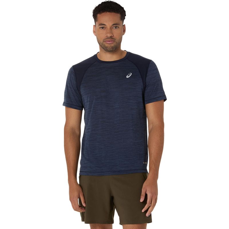 Polo ASICS Road SS Top Midnight Hombre - 0