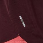 Top ASICS Road SS Top Dark Currant Mujer - 3
