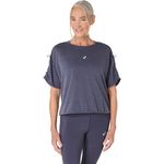 Polo ASICS Nagino Run Adjustable  SS Top Indigo Fog Mujer - 0