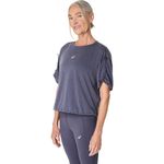 Polo ASICS Nagino Run Adjustable  SS Top Indigo Fog Mujer - 2