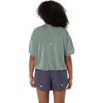 Polo ASICS Nagino Run Adjustable  SS Top Monument Blue Mujer - 1