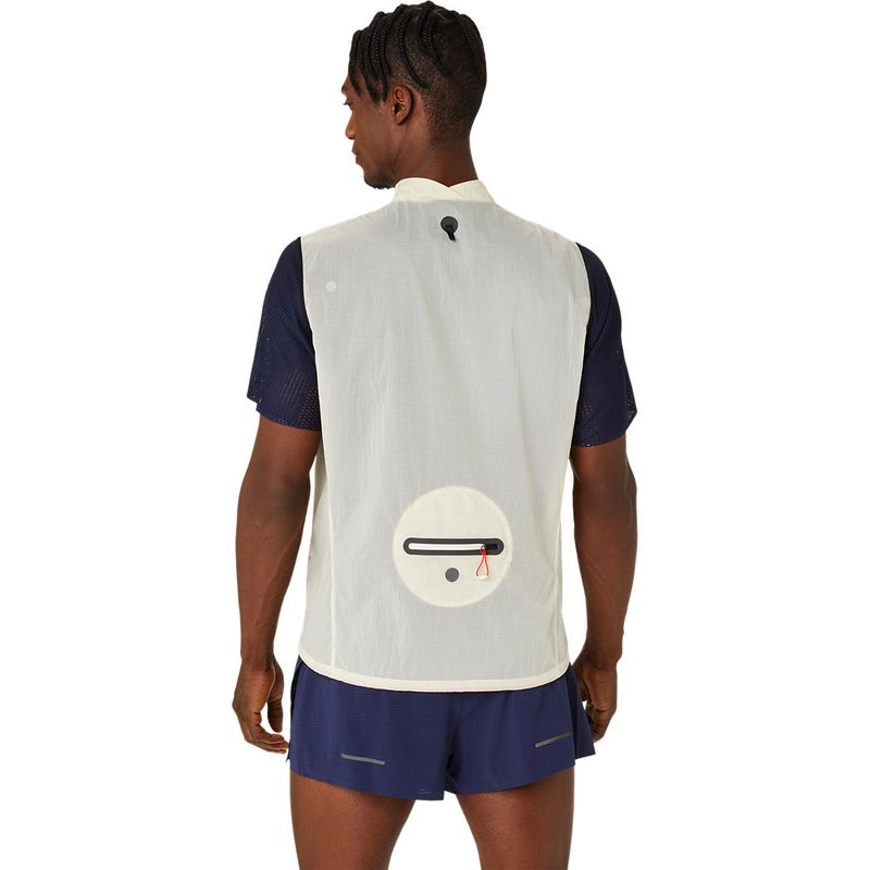 Chaleco ASICS Metarun Packable Gilet Birch Hombre - 1