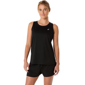 Bividi ASICS Silver Tank Performance Black Mujer