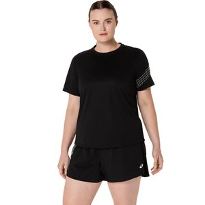 Polo ASICS Icon SS Top Performance Black Mujer