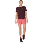 Short ASICS Road 2N1 3-5In Short Dark Pink Clay/Dark Pink Clay Mujer - 0