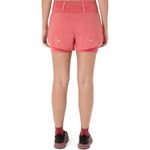 Short ASICS Road 2N1 3-5In Short Dark Pink Clay/Dark Pink Clay Mujer - 4